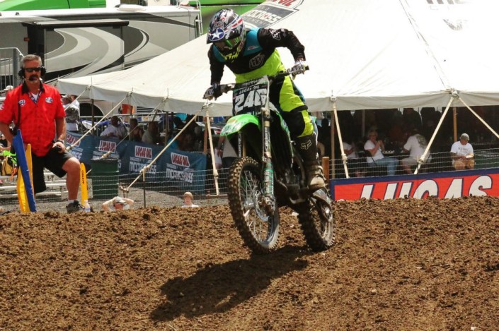 Mikey Henderson Thunder Valley AMA Motocross charge