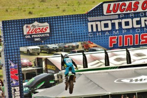 Mikey Henderson Thunder Valley AMA Motocross finish line