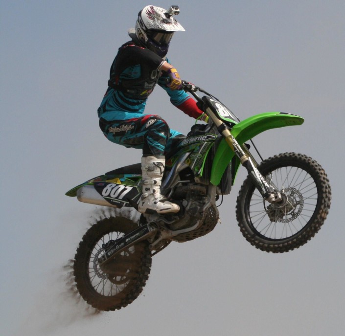 Brandon Hammack Airborne MX Suspension Jump